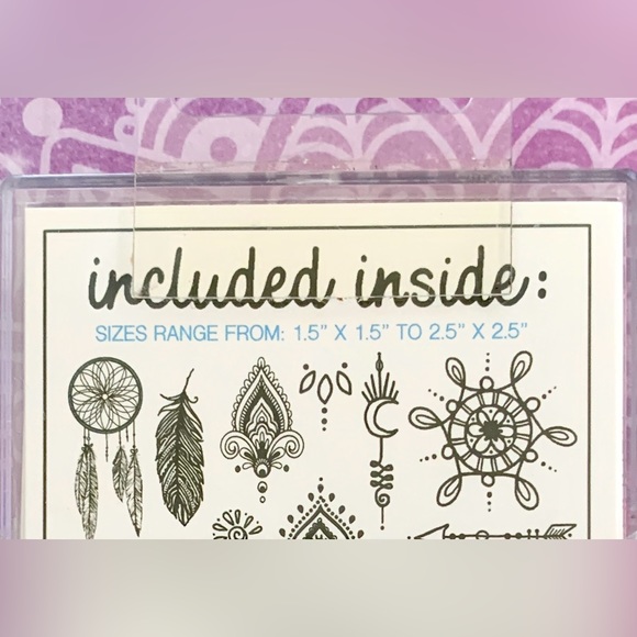 Inked by Dani / Mini Henna Inspired Temporary Tattoos - NEW - Picture 4 of 4